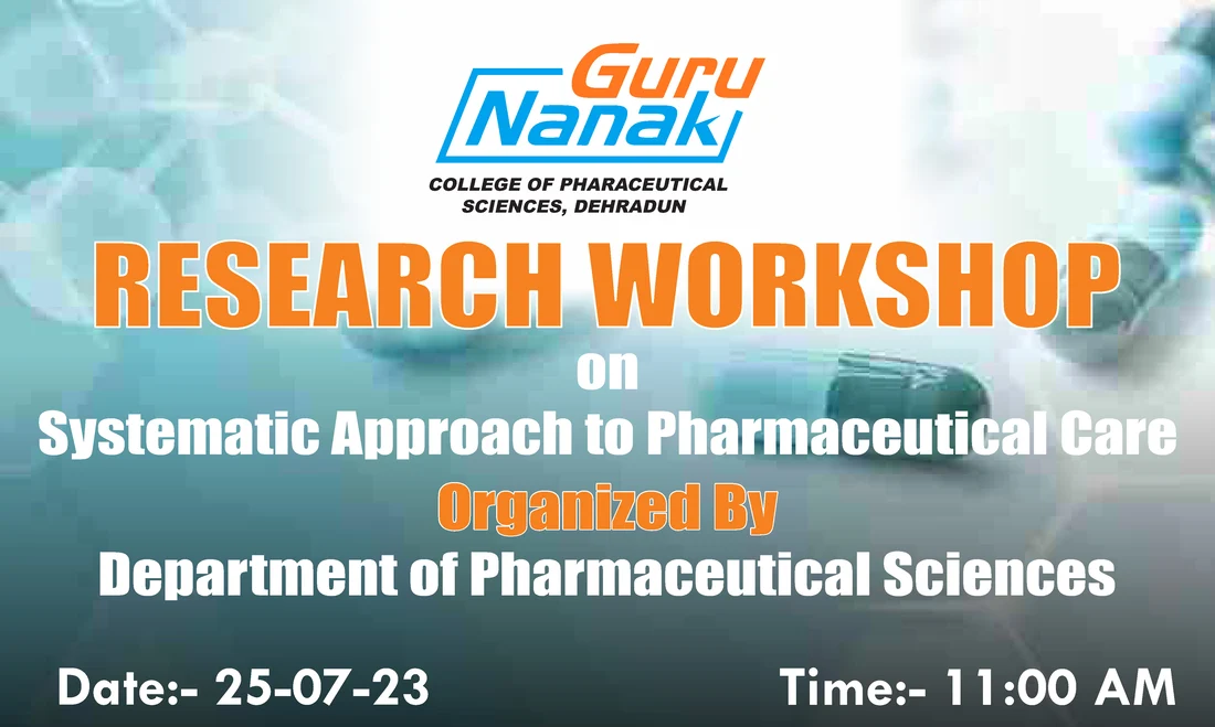 Research workshop on Systematic Approach to Pharmaceutical Care